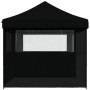 Tienda de fiesta plegable Pop-Up con 3 paredes laterales negra de vidaXL, Carpas y cenadores - Ref: Foro24-4005022, Precio: 1...