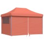 Tienda de fiesta plegable Pop-Up 4 paredes laterales terracota de vidaXL, Carpas y cenadores - Ref: Foro24-4005029, Precio: 1...