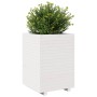 Jardinera madera maciza de pino blanco 50x50x72,5 cm de vidaXL, Maceteros y jardineras - Ref: Foro24-3282575, Precio: 187,70 ...