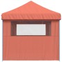Tienda de fiesta plegable Pop-Up 3 paredes laterales terracota de vidaXL, Carpas y cenadores - Ref: Foro24-4004949, Precio: 2...