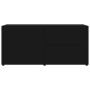 Mueble para TV madera contrachapada negro 80x34x36 cm de vidaXL, Muebles TV - Ref: Foro24-801851, Precio: 58,91 €, Descuento: %