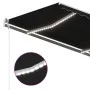 Toldo manual retráctil con LED gris antracita 450x350 cm de vidaXL, Toldos - Ref: Foro24-3069004, Precio: 401,73 €, Descuento: %