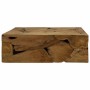 Mesa de centro de teca genuina marrón 90x50x30 cm en Mesas de centro | Comprar online en Foru.es