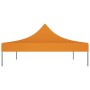 Techo de carpa para celebraciones naranja 4,5x3 m 270 g/m² de vidaXL, Cubiertas para carpas y cenadores - Ref: Foro24-315368,...