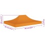 Techo de carpa para celebraciones naranja 4,5x3 m 270 g/m² de vidaXL, Cubiertas para carpas y cenadores - Ref: Foro24-315368,...
