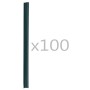 Clips para malla de jardín 100 unidades PVC verde de vidaXL, Accesorios para rejas y vallas - Ref: Foro24-45480, Precio: 21,6...