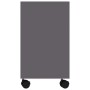 Mesa auxiliar de madera de ingeniería gris 70x35x55 cm de vidaXL, Mesas auxiliares - Ref: Foro24-802122, Precio: 35,13 €, Des...