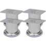 4 Patas Redondas para Sofá 60 mm (Color Cromo) de vidaXL, Soportes para sillas y sofás - Ref: Foro24-242157, Precio: 10,64 €,...
