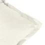 Cojines silla respaldo bajo 6 ud tela crema melange 100x50x7 cm de vidaXL, Cojines para sillas y sofás - Ref: Foro24-4002387,...