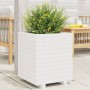 Jardinera madera maciza de pino blanco 40x40x49,5 cm de vidaXL, Maceteros y jardineras - Ref: Foro24-3282510, Precio: 112,06 ...