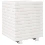 Jardinera madera maciza de pino blanco 40x40x49,5 cm de vidaXL, Maceteros y jardineras - Ref: Foro24-3282510, Precio: 110,63 ...