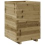 Jardinera madera de pino impregnada 50x50x72,5 cm de vidaXL, Maceteros y jardineras - Ref: Foro24-3282578, Precio: 171,47 €, ...