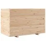 Jardinera de madera maciza de pino 110x60x72 cm de vidaXL, Maceteros y jardineras - Ref: Foro24-3282649, Precio: 259,02 €, De...