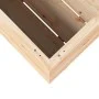 Jardinera de madera maciza de pino 110x60x72 cm de vidaXL, Maceteros y jardineras - Ref: Foro24-3282649, Precio: 259,02 €, De...