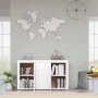 Aparador de madera de ingeniería gris brillante 120x36x69 cm de vidaXL, Aparadores - Ref: Foro24-801847, Precio: 137,13 €, De...