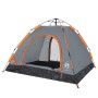 Tienda de campaña 3 personas apertura rápida gris y naranja de vidaXL, Tiendas de campaña - Ref: Foro24-4004167, Precio: 58,6...