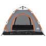 Tienda de campaña 3 personas apertura rápida gris y naranja de vidaXL, Tiendas de campaña - Ref: Foro24-4004167, Precio: 58,6...