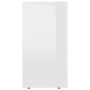 Aparador de madera de ingeniería gris brillante 120x36x69 cm de vidaXL, Aparadores - Ref: Foro24-801847, Precio: 138,90 €, De...
