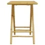 Mesa plegable de jardín de bambú 55x55x75 cm de vidaXL, Mesas de jardín - Ref: Foro24-365878, Precio: 64,02 €, Descuento: %