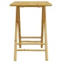 Mesa plegable de jardín de bambú 55x55x75 cm de vidaXL, Mesas de jardín - Ref: Foro24-365878, Precio: 64,60 €, Descuento: %