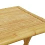 Mesa plegable de jardín de bambú 55x55x75 cm de vidaXL, Mesas de jardín - Ref: Foro24-365878, Precio: 64,02 €, Descuento: %