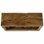 Mesa de centro de teca genuina marrón 90x50x30 cm en Mesas de centro | Comprar online en Foru.es