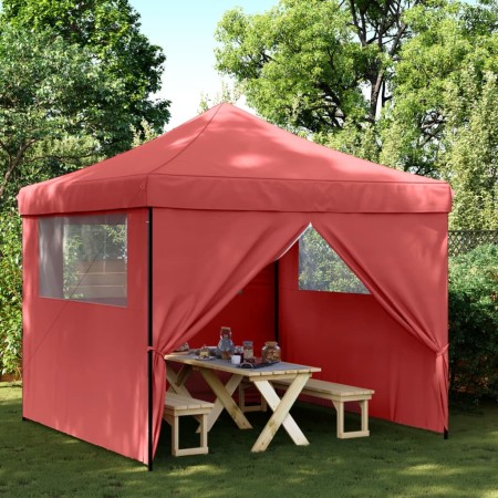 Tienda de fiesta plegable Pop-Up 4 paredes laterales burdeos de vidaXL, Carpas y cenadores - Ref: Foro24-4004931, Precio: 155...