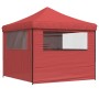 Tienda de fiesta plegable Pop-Up 4 paredes laterales burdeos de vidaXL, Carpas y cenadores - Ref: Foro24-4004931, Precio: 155...