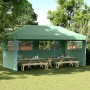 Tienda de fiesta plegable Pop-Up con 3 paredes laterales verde de vidaXL, Carpas y cenadores - Ref: Foro24-4004944, Precio: 1...