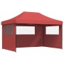 Tienda de fiesta plegable Pop-Up 3 paredes laterales burdeos de vidaXL, Carpas y cenadores - Ref: Foro24-4004971, Precio: 179...