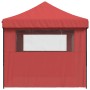 Tienda de fiesta plegable Pop-Up 3 paredes laterales burdeos de vidaXL, Carpas y cenadores - Ref: Foro24-4004971, Precio: 179...