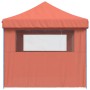 Tienda de fiesta plegable Pop-Up 3 paredes laterales terracota de vidaXL, Carpas y cenadores - Ref: Foro24-4004973, Precio: 1...