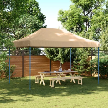 Tienda de fiesta plegable Pop-Up beige 440x292x315 cm de vidaXL, Carpas y cenadores - Ref: Foro24-4004959, Precio: 127,06 €, ...