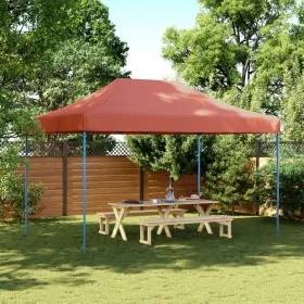 Tienda de fiesta plegable Pop-Up terracota 440x292x315 cm de vidaXL, Carpas y cenadores - Ref: Foro24-4004965, Precio: 145,10...