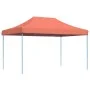 Tienda de fiesta plegable Pop-Up terracota 440x292x315 cm de vidaXL, Carpas y cenadores - Ref: Foro24-4004965, Precio: 145,10...