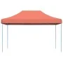 Tienda de fiesta plegable Pop-Up terracota 440x292x315 cm de vidaXL, Carpas y cenadores - Ref: Foro24-4004965, Precio: 145,10...