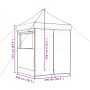 Tienda de fiesta plegable Pop-Up 4 paredes laterales terracota de vidaXL, Carpas y cenadores - Ref: Foro24-4005005, Precio: 1...
