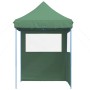 Tienda de fiesta plegable Pop-Up con 2 paredes laterales verde de vidaXL, Carpas y cenadores - Ref: Foro24-4004992, Precio: 1...