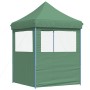 Tienda de fiesta plegable Pop-Up con 2 paredes laterales verde de vidaXL, Carpas y cenadores - Ref: Foro24-4004992, Precio: 1...