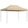 Tienda de fiesta plegable Pop-Up beige 410x279x315 cm de vidaXL, Carpas y cenadores - Ref: Foro24-4005007, Precio: 124,67 €, ...