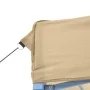 Tienda de fiesta plegable Pop-Up beige 410x279x315 cm de vidaXL, Carpas y cenadores - Ref: Foro24-4005007, Precio: 124,67 €, ...
