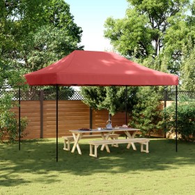 Tienda de fiesta plegable Pop-Up burdeos 410x279x315 cm de vidaXL, Carpas y cenadores - Ref: Foro24-4005011, Precio: 132,65 €...