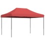 Tienda de fiesta plegable Pop-Up burdeos 410x279x315 cm de vidaXL, Carpas y cenadores - Ref: Foro24-4005011, Precio: 132,65 €...