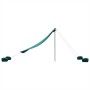 Toldo de playa con anclas de arena verde 214x236 cm de vidaXL, Tiendas de campaña - Ref: Foro24-4008642, Precio: 56,58 €, Des...