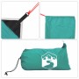 Toldo de playa con anclas de arena verde 214x236 cm de vidaXL, Tiendas de campaña - Ref: Foro24-4008642, Precio: 56,58 €, Des...