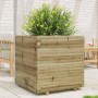 Jardinera de madera de pino impregnada 70x70x72 cm de vidaXL, Maceteros y jardineras - Ref: Foro24-3282623, Precio: 231,05 €,...