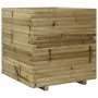 Jardinera de madera de pino impregnada 70x70x72 cm de vidaXL, Maceteros y jardineras - Ref: Foro24-3282623, Precio: 228,11 €,...