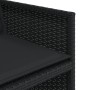 Set comedor de jardín con cojines 13 pzas ratán sintético negro de vidaXL, Conjuntos de jardín - Ref: Foro24-3277806, Precio:...