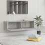 Mueble para TV madera contrachapada gris hormigón 120x30x30 cm de vidaXL, Muebles TV - Ref: Foro24-801494, Precio: 55,95 €, D...