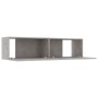 Mueble para TV madera contrachapada gris hormigón 120x30x30 cm de vidaXL, Muebles TV - Ref: Foro24-801494, Precio: 55,95 €, D...